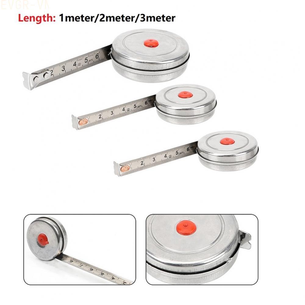 <Evergreen>Retractable Tape Measure 1 2 3 Meter for Sewing Tailoring and Crafts Use