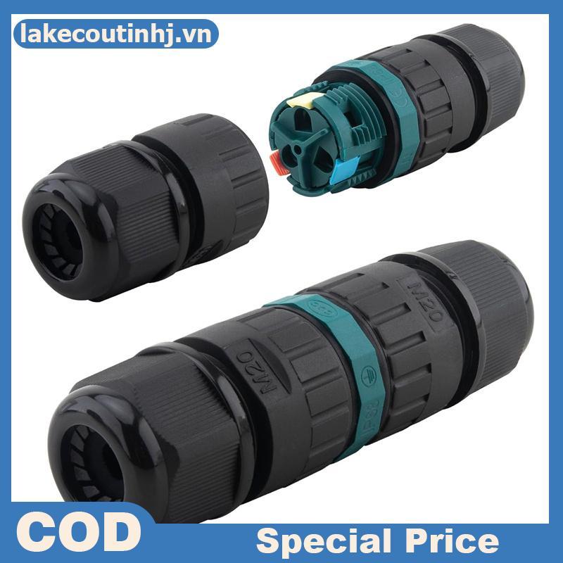 Lu IP68 Đầu nối cáp điện chống nước Đầu nối dây chống nước IP68 Cáp điện bên ngoài tinhj
