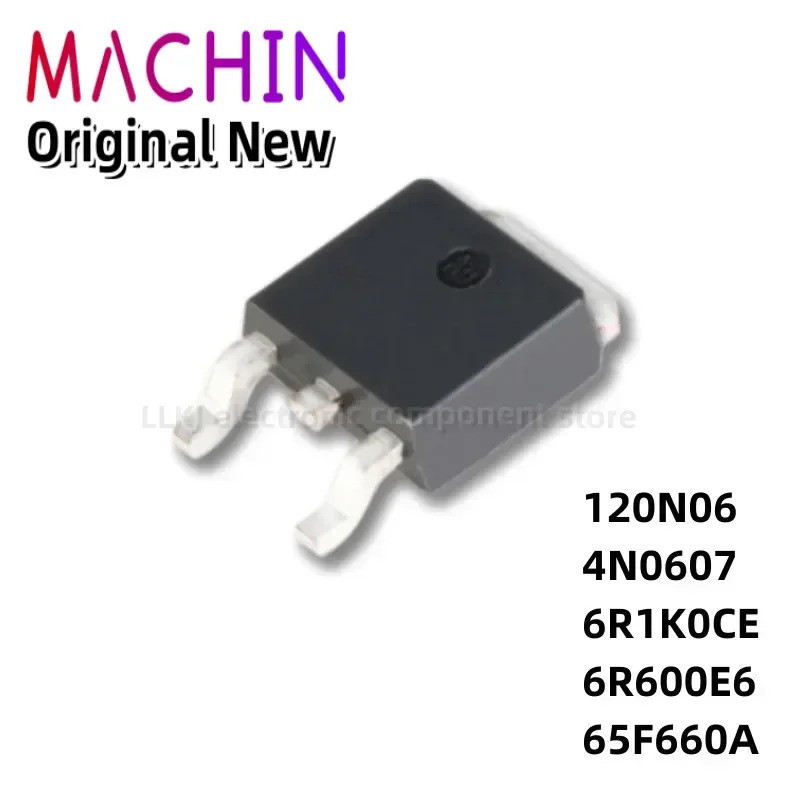 5 Chiếc 120N06 IPD120N06NG 4N0607 IPD90N04S6-07 IPD60R1K0CE 6R1K0CE 6R600E6 IPD60R600E6 65F660A IPD6