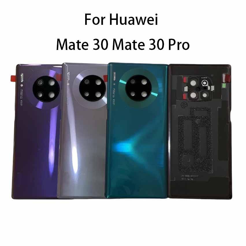 Dành Cho Huawei Mate 30 Mate 30 Pro Mặt Sau Pin Nắp Cửa Vỏ Kính Phía Sau Phụ Kiện Sửa Chữa