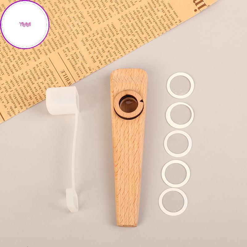 Yiyi 1Pc Gỗ Kazoo Kazoo Sáo Gỗ Apaniment Người Mới Bắt Đầu Sáo Dễ Học Và Chơi Nhạc Cụ VN