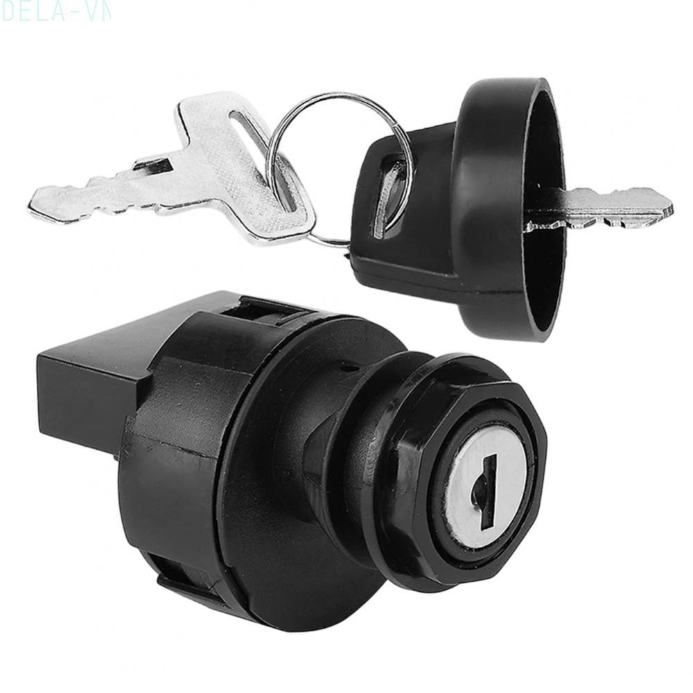 Ignition Key Switch ABS Material Metal Contacts Factory Wiring Compatible#DELA