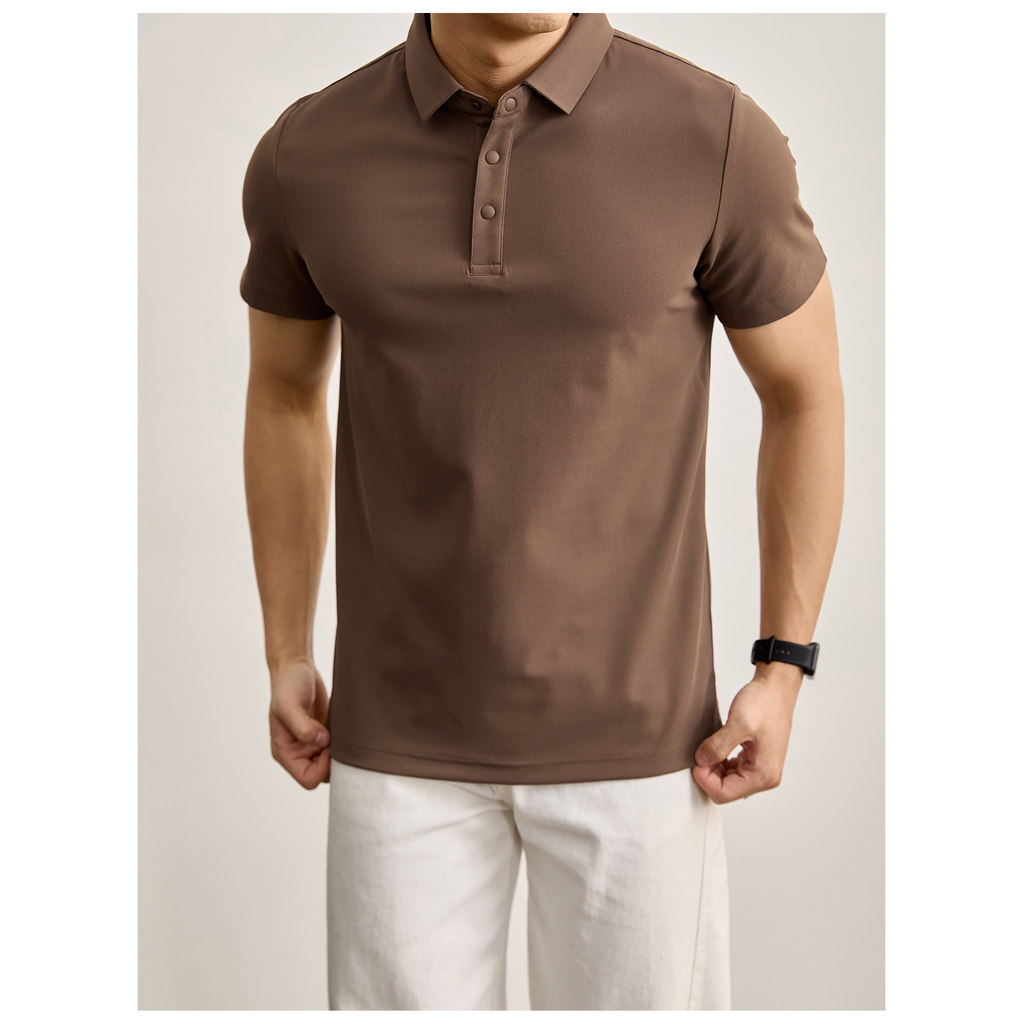 Áo Polo Nam Mùa Hè Thoáng Khí Chống Nhăn, Mềm Mại và Just Fit