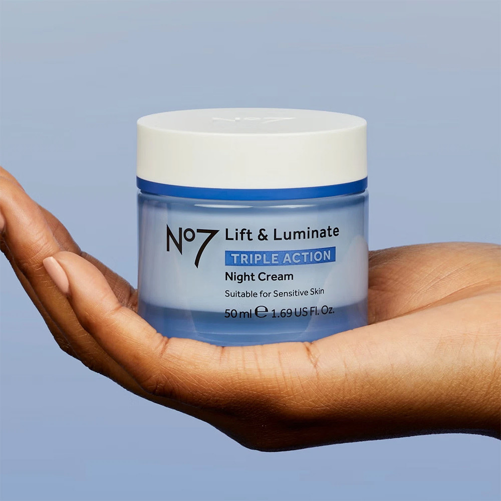 No7 Lift & Luminate Triple Action Night Cream 50ml