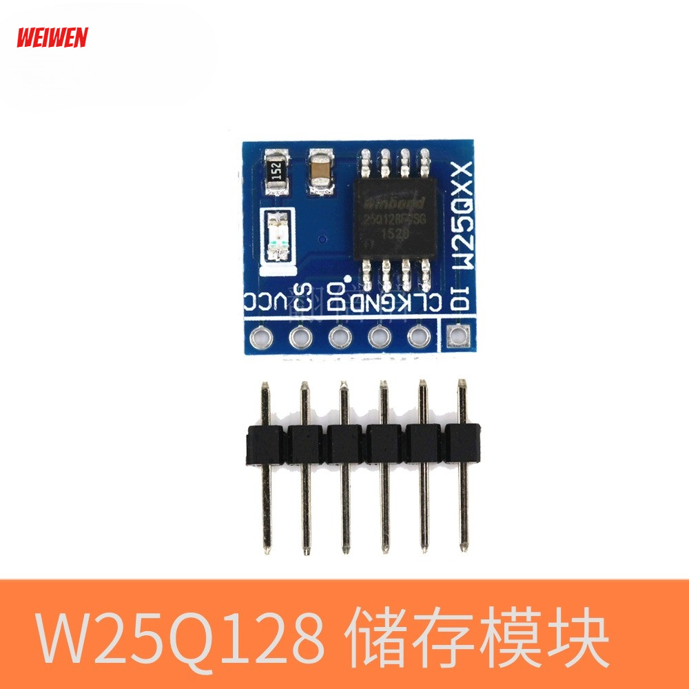 W25Q128 128Mbit 16MByte Mô-đun lưu trữ FLASH dung lượng lớn Giao diện SPI BV FV