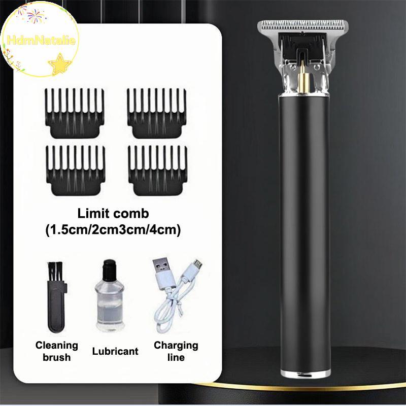HdmNatalie Clipper Điện Tông Đơ Cắt Tóc Râu Cạo Râu Toàn Thân Tông Đơ Cắt Tóc Điện Máy Cắt Tóc Nam T