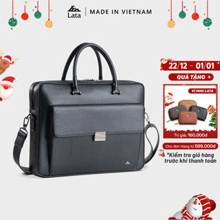  Cặp Công Sở Lata  Thời trang nam basic - Cặp da CA36  
