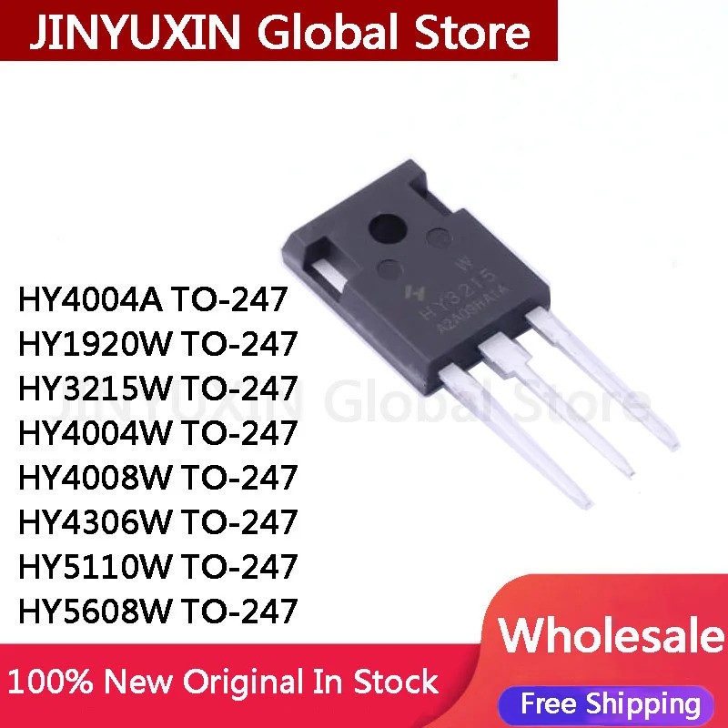 5 Chiếc HY3215 HY3215W HY4004A HY1920W HY4004W HY4008W HY4306W HY5110W HY5608W TO-247 Hiệu Ứng Trườn