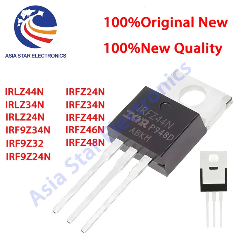 5 Chiếc IRLZ44N IRLZ44 IRLZ44NPBF IRLZ24N IRLZ34N IRLZ46N IRLZ48N IRFZ24N IRFZ34N IRFZ44N IRFZ46N IR