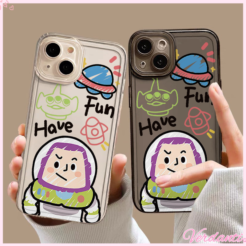 Ốp Lưng iPhone Buzz Lightyear Mềm mại trong suốt cho iPhone 11 12 13 14 15 16 ProMax X XR XS Max 7 8