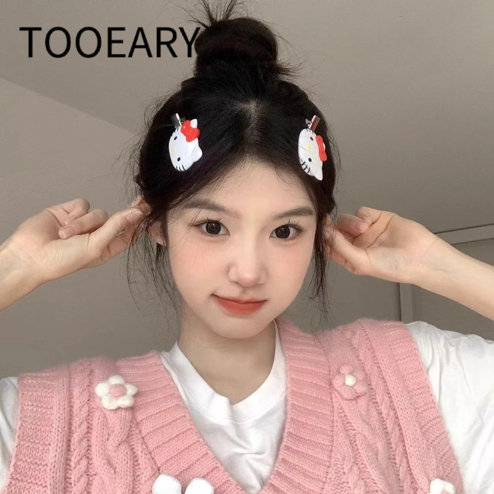 Kẹp Tóc Sanrio Hello Kitty, Scrunchies Đẹp Cho Bé Gái