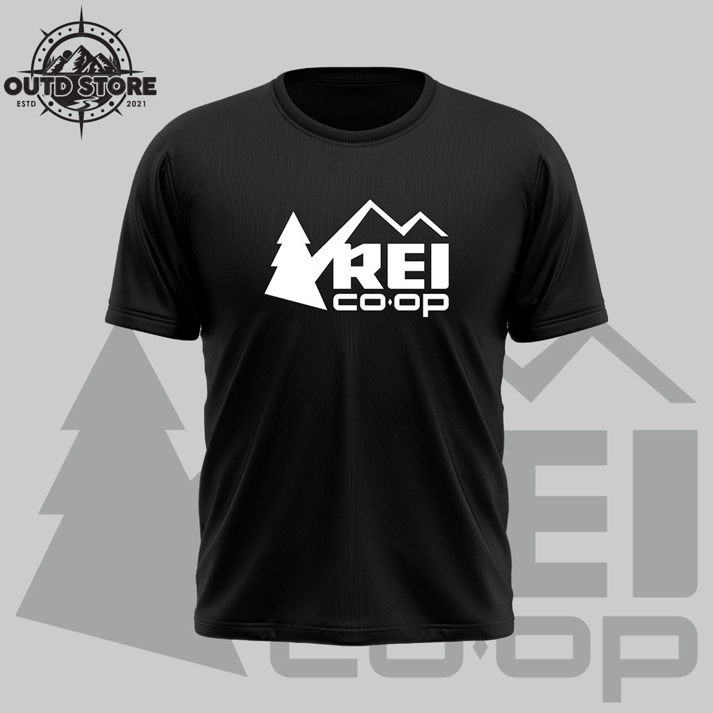 017 Rei Co-op-shirt Baju Rei Co-op (Áo thun sợi nhỏ) Áo thun ngoài trời Áo thun đi bộ đường dài Áo t