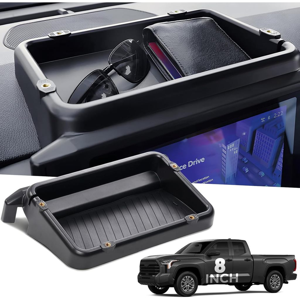 Khay lưu trữ bảng điều khiển Dash Organizer cho Toyota Tacoma 2026 2025 2024 & 4Runner 2026 2025 (Ch