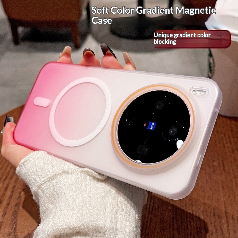 Dành Cho VIVO X300 Pro Màu Gradient Từ Mờ Trong Suốt Ốp lưng VIVO X200 Ultra X200 Pro X200FE X200S X