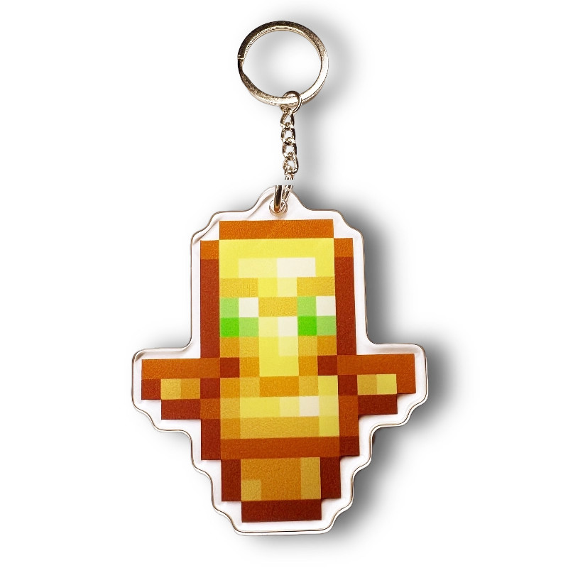 2025 Sản phẩm mới Undead Totem Minecraft Móc khóa Móc khóa Undead Totem Minecraft Hàng hóa Móc khóa2