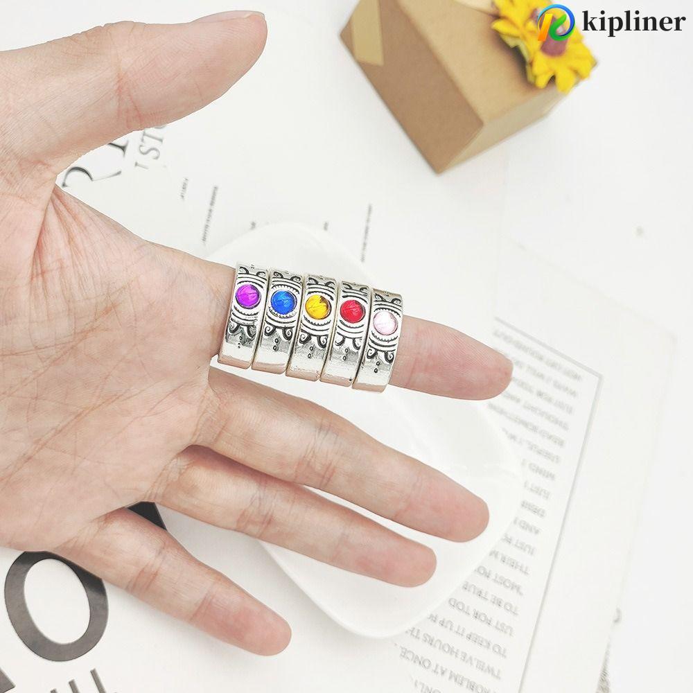 KIPLINER Puella Magi Madoka Magica Ring, Bộ trang sức pha lê hợp kim Kaname Madoka, Mặt Vòng cổ Miki