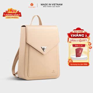  Balo Yuumy  Thời trang nữ nắp gập dáng hộp cỡ lớn - Balo da Smooth YBA98  Bagsmart 