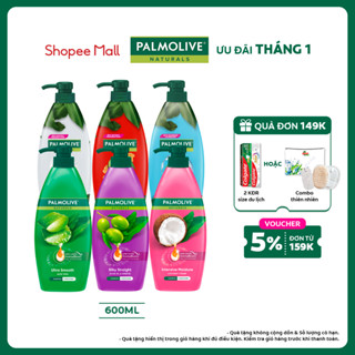  Dầu gội Palmolive kèm xả 2-trong-1 chiết xuất thiên nhiên 600ML 