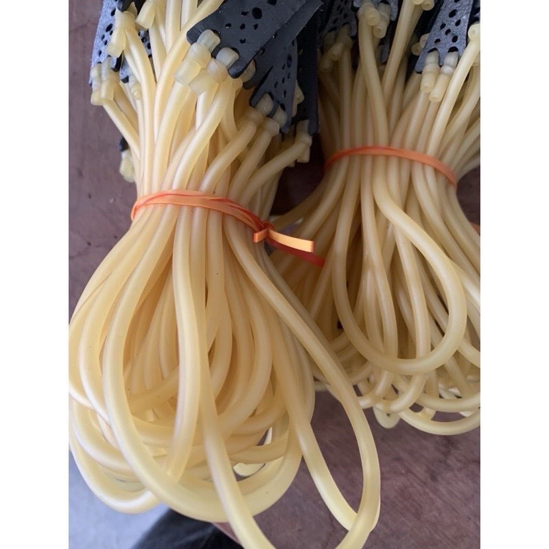 [Combo 10 dây] dây thun tròn  chuyên dụng cho ná cao su gỗ, dây tròn bắn sỏi