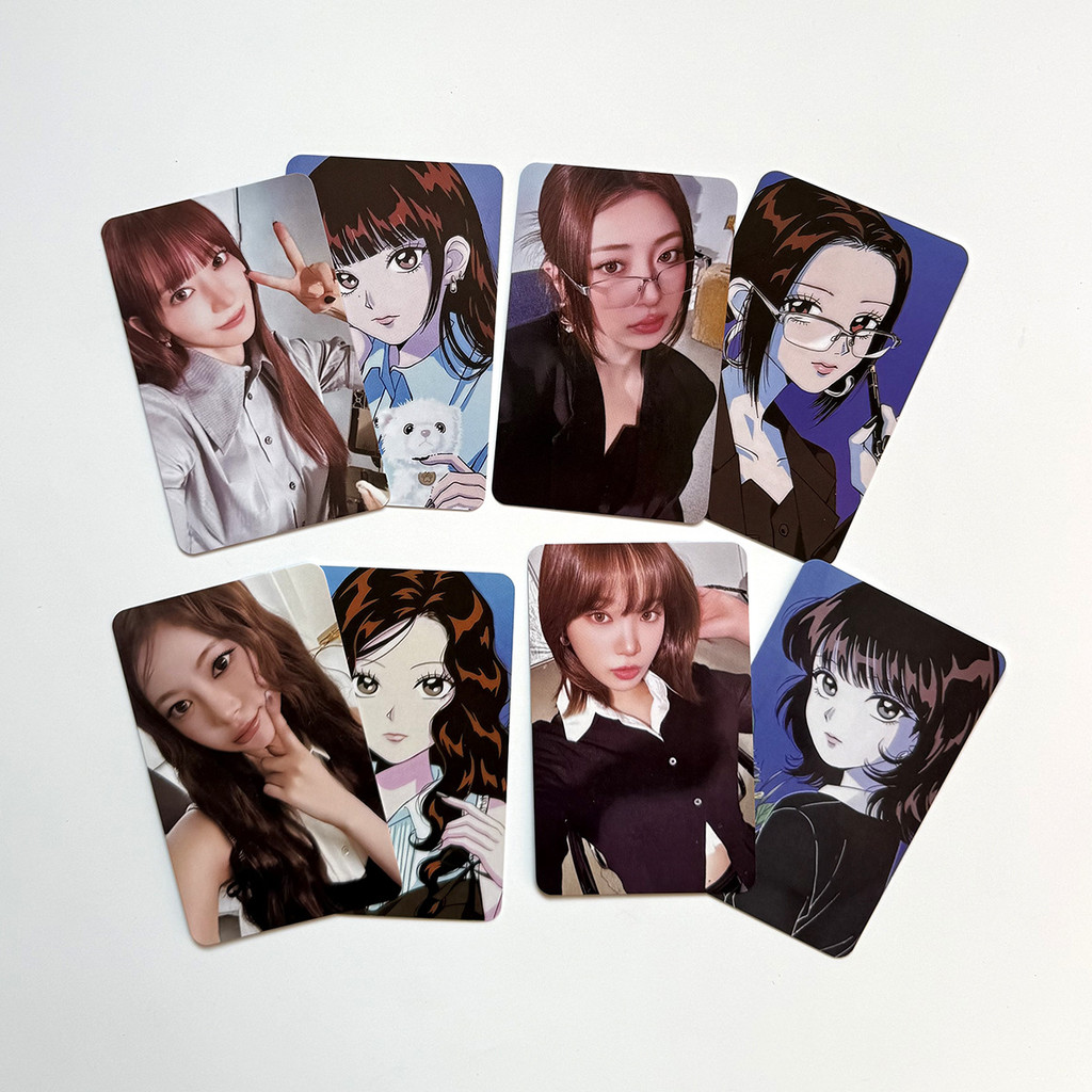 5 Chiếc 2026 MÙA KÍNH SPAGHETTI Photocards Khác Nhau WEVERSE TIÊU CHUẨN Album Lomo Cards SAKURA KIM 