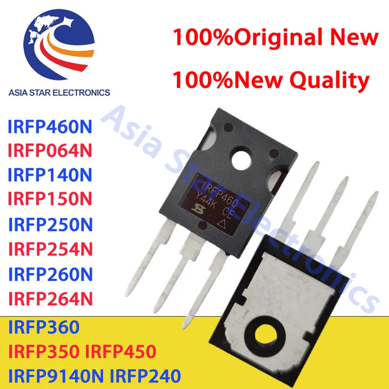 5 chiếc IRFP460N IRFP064N IRFP140N IRFP150N IRFP250N IRFP260N IRFP264N IRFP240 IRFP350 IRFP450 IRFP3