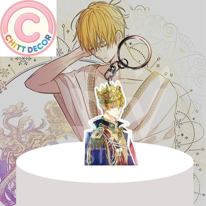 Gantungan Kunci / Gantungan HP Manhwa Webtoon Anime Who Made Me a Princess - Claude - Ganci Akrilik 