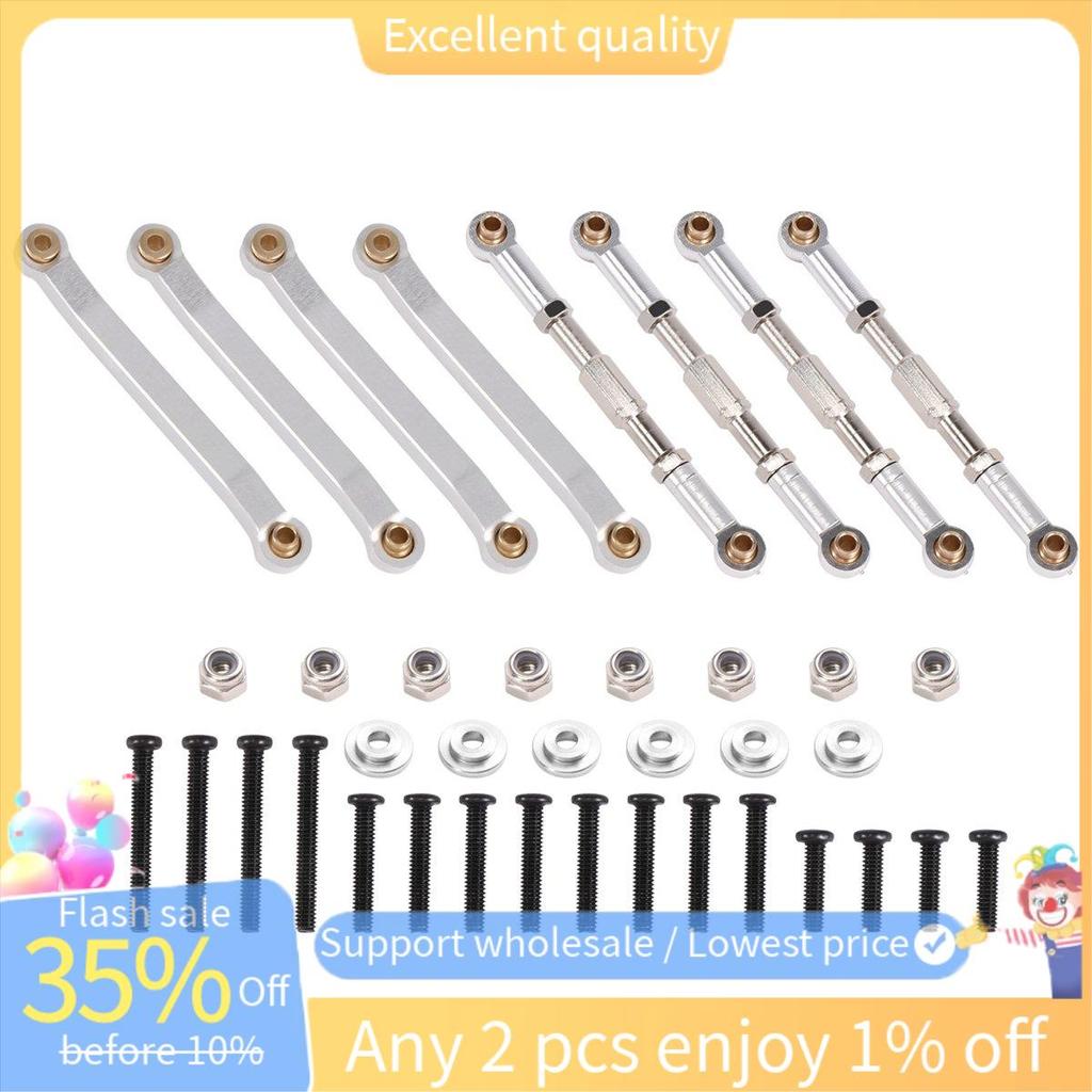 Khung Xe Kim Loại Kéo Thanh Liên Kết Treo Dây Buộc Cho MN D90 D91 D96 D99 D99S MN90 MN99S 1 / 12 RC 