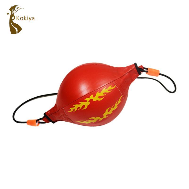 PU Speed Ball Training Double End Punching Bag Floor to Ceiling Boxing Reflex Ball cho Muay Thái Kỹ 