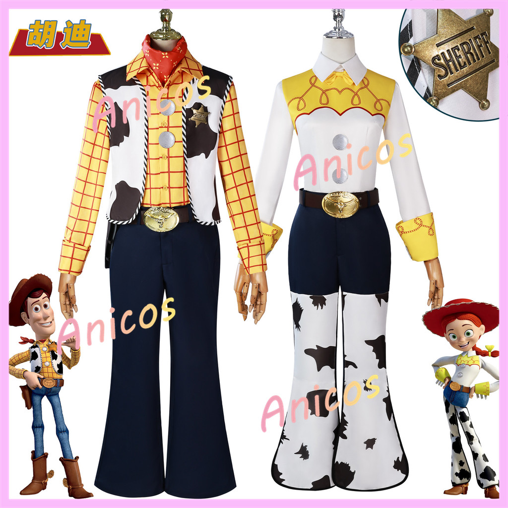 Woody Cosplay Trang Phục Halloween Anime Phim Jessie Cos Trang Phục Sân Khấu Hiệu Suất Vai Trò Chơi 
