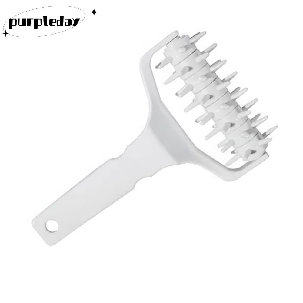PURPLEDAY Dough Docker Roller, Hole Puncher Ngăn Ngừa Vỉ Pizza Dough Docker, Chuyên Nghiệp Cầm Tay P