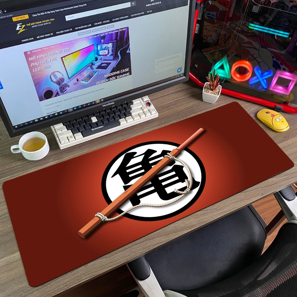 Pad Chuột Cỡ Lớn, Lót Chuột Dragon Ball 01 |  | 80x30 - 90x40 KHANHTRAN