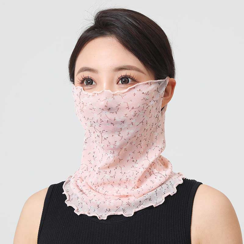 xinpin Women's neck scarf, summer thin style, sun protection, versatile small scarf, neck protector,