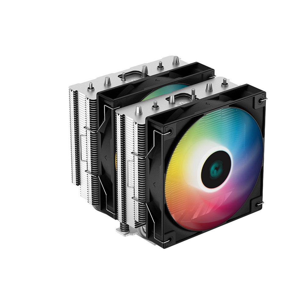 Tản Nhiệt Khí CPU DeepCool AG620 ARGB ,Tản Tháp đôi, 2 Fan,  TDP 260W - Hàng Chính Hãng