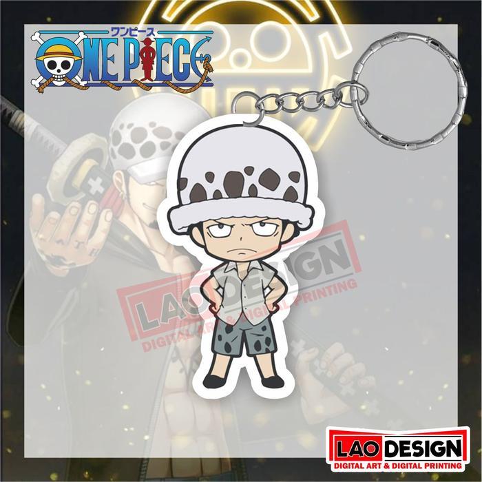 Gantungan Kunci TRAFALGAR LAW / TRAFALGAR D LAW One Piece - Gantungan Kunci