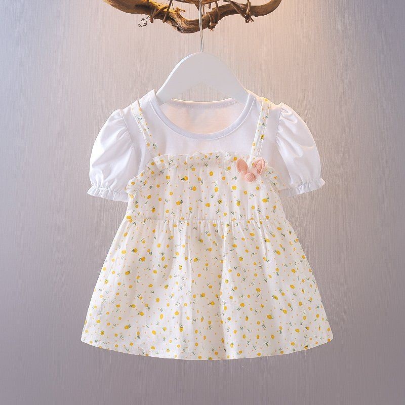 Váy bé gái Váy Cotton trẻ em 1-3 tuổi Váy công chúa thời trang cho bé Váy bé gái