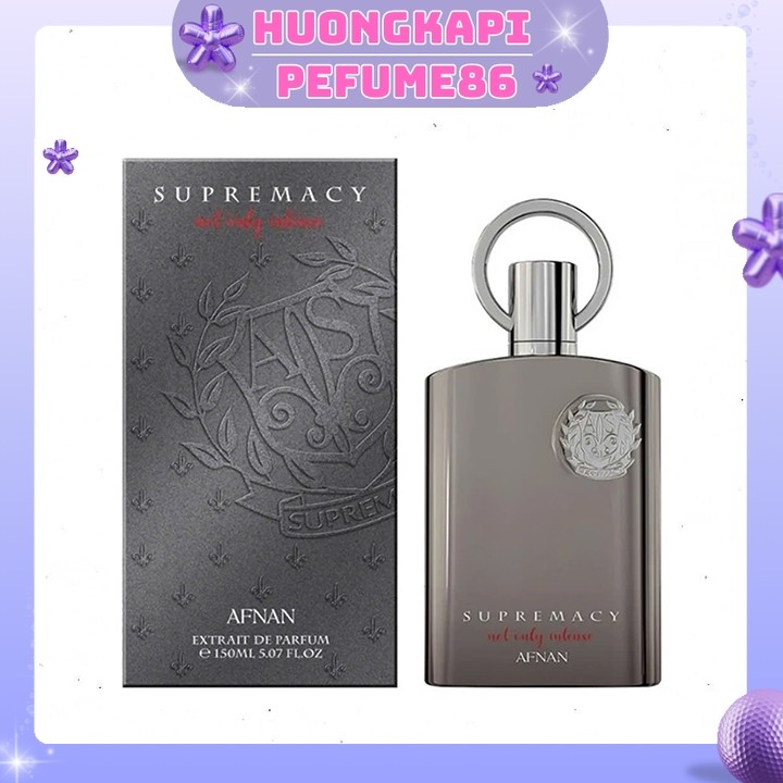 [Mẫu Thử ] Nước Hoa Nam Afnan Supremacy Not Only Intense EDP