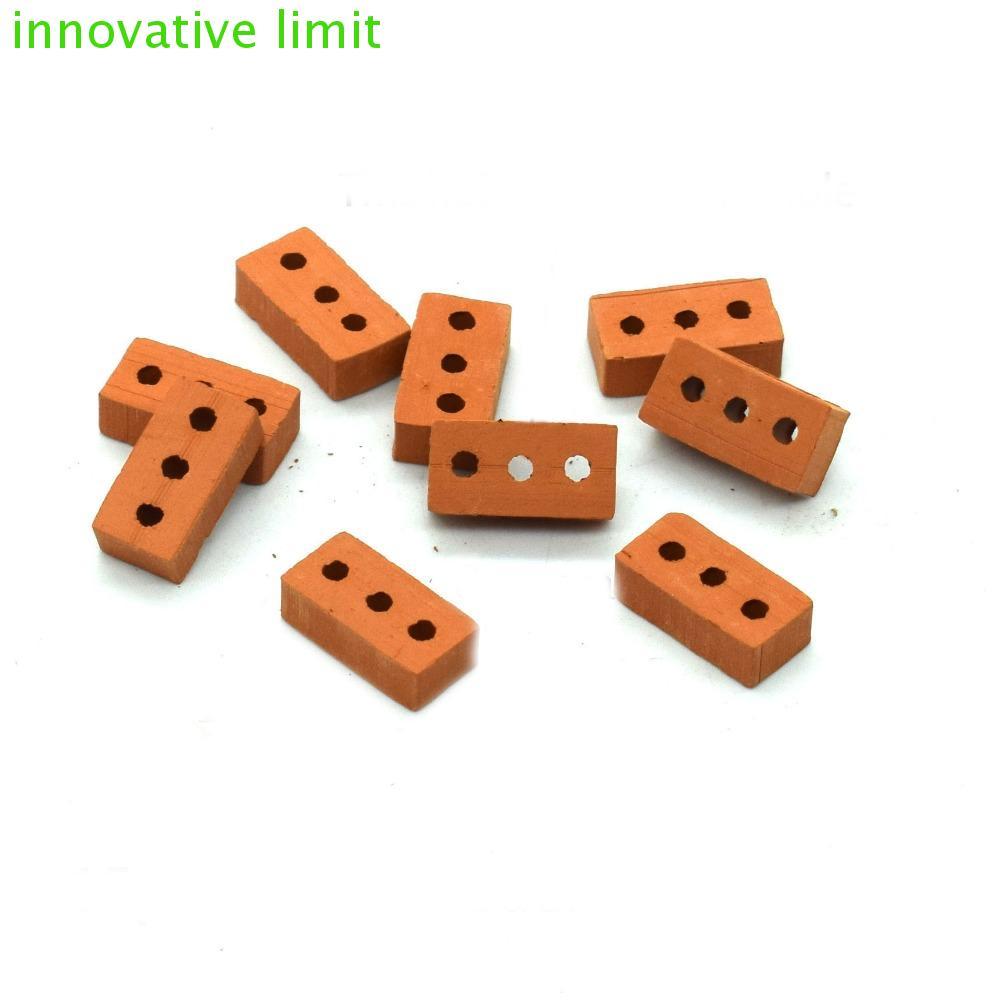 Đồ chơi gạch giả DIY DYRUIZA, Mô hình gạch mini thật nhỏ bền bỉ, Gạch mini tỷ lệ 1 / 12 Mini 1 / 12 