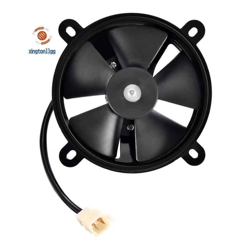 Bộ tản nhiệt quạt làm mát xe máy cho ATV Quad Go Kart Motocross 200 250cc 12V DC Phụ tùng xe máy