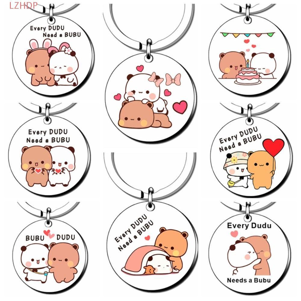 LZHDP Bubu Dudu Móc Chìa Khóa, Mỗi Dudu Nhu Cầu Mặt Dây Chuyền Bubu Dudu Inox Bubu, Mặt Dây Chuyền T