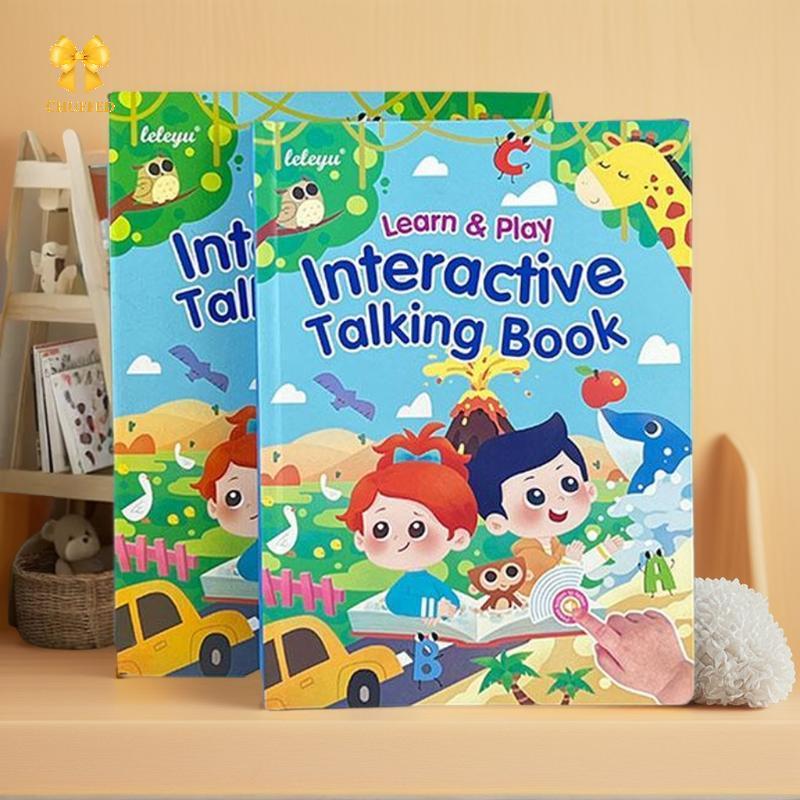 [Chuffed-t] 1 Cái Ebook Đa Năng Montessori Tiếng Anh Từ Máy Học Sách Đọc Sách Điện Tử Cho Bé Đồ Chơi