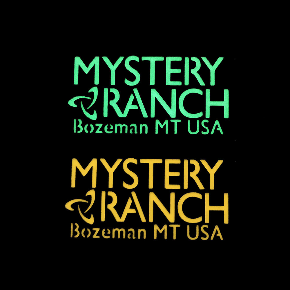 JaneEyre Mystery Ranch Kết cấu hoang dã Chất liệu bảng sợi Carbon Huy hiệu phát sáng Velcro Chiến th