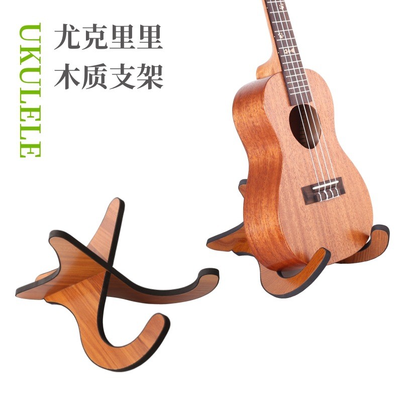 Kệ Đàn Ukulele Violin Gỗ Đàn Piano Đàn Ukulele Đàn Ukulele Đàn Violin Đàn Guitar Có Thể Gập Lại