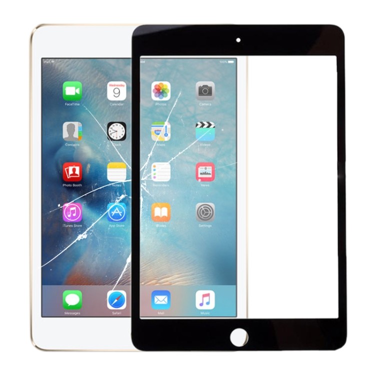 Ống kính kính kính ngoài màn hình phía trước thả xuống cho iPad Mini 4 A1538 A1550