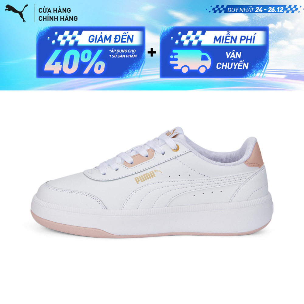 Giày Thời Trang PUMA Nữ Tori White-Rose Quartz-Team Gold Màu Trắng | BigBuy360 - bigbuy360.vn