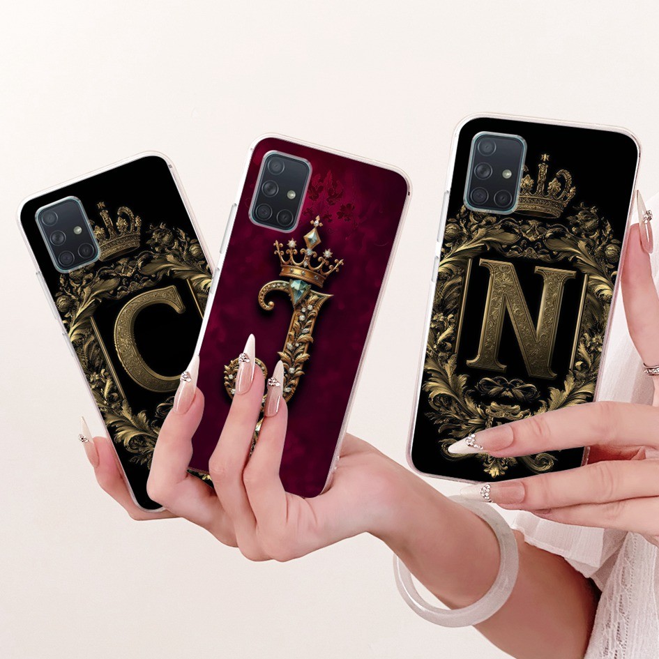 Ốp Lưng Cho Samsung Galaxy A51 4G 5G Thời Trang Ban Đầu Chữ Silicon Mềm Mỏng TPU Ốp Lưng Điện Thoại 