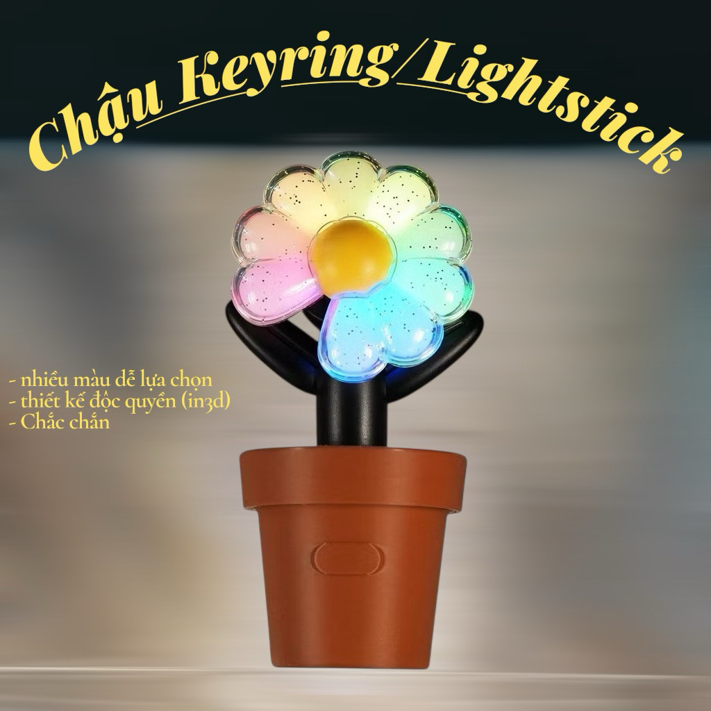 Chậu dành cho keyring/lightstick Daisybong G-Dragon