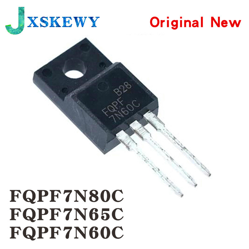 10 Chiếc Mới FQPF7N80C TO-220F FQPF7N80 TO-220 7N80 7N80C 800V 7A FQPF7N65C FQPF7N65 FQPF7N60C FQPF7
