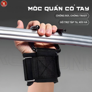 Móc treo thanh xà đơn, móc tập thể dục, chống trượt và chắc chắn, chuyên dụng cho việc tập luyện