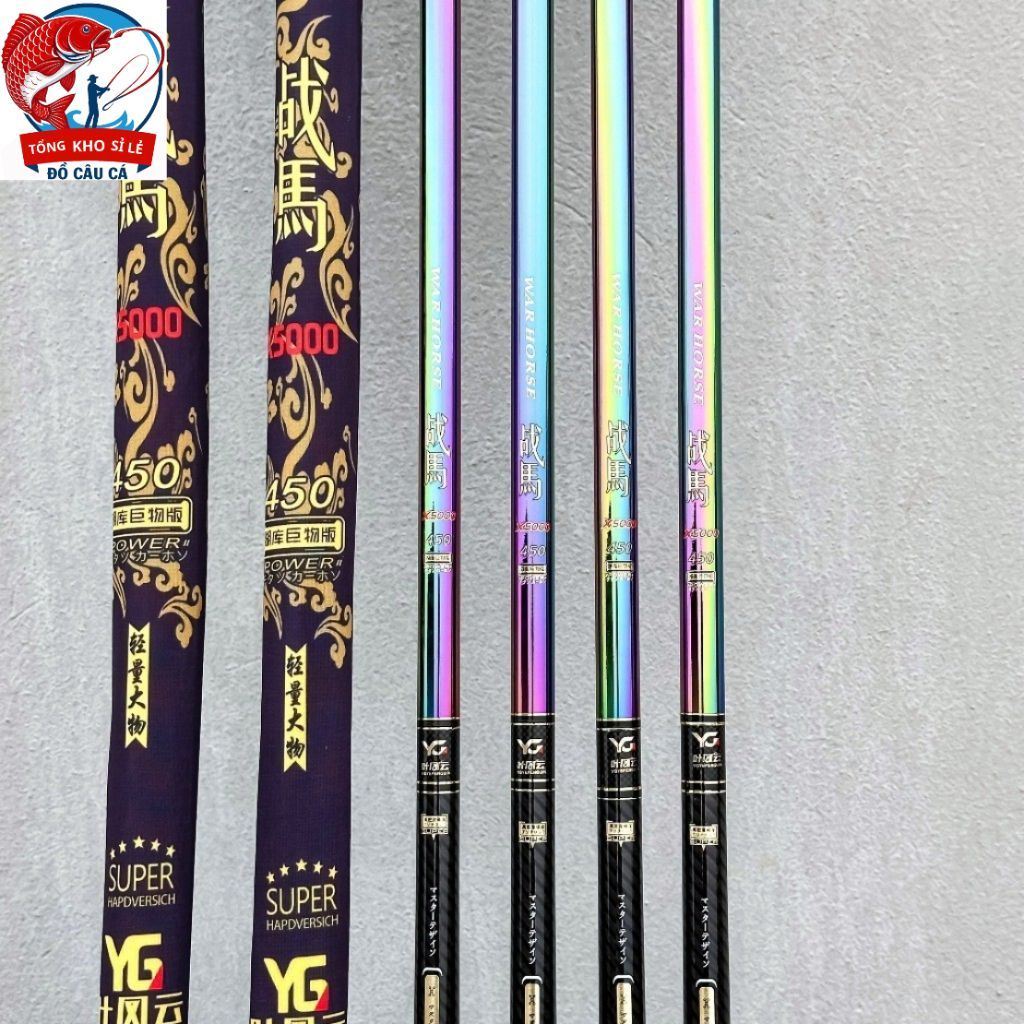 Cần Câu YG X5000 8H Chuyên săn hàng tải cá lớn tặng kèm ngọn phụ của shop binhbb59