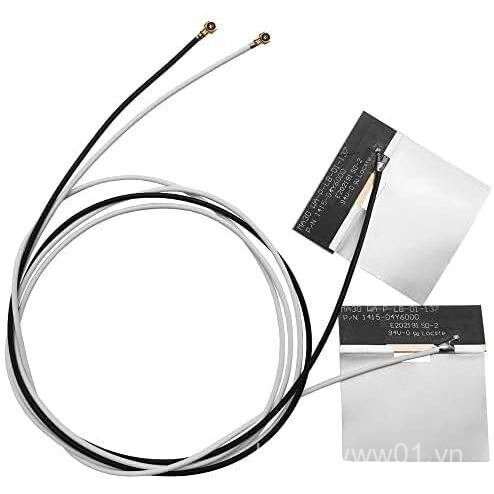 1 Cặp Ăng Ten MHF4 2.4GHz 5GHz 3dBi Bên Trong Laptop WiFi Ăng Ten Cho M.2 NGFF Module 7265 8265 9260